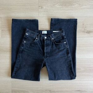 Citizens of Humanity Annina Trouser Washed Black Jeans size 25